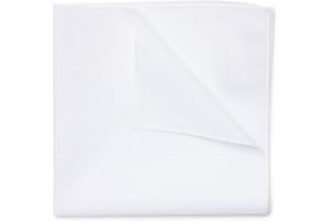 HUGO Pocketsquare da uomo, 33 x 33 cm, in popeline di cotone