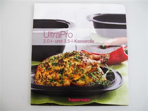 TUPPERWARE Rezeptheft UltraPro 2,0 L 3,5 L Kasserolle Ultra Pro Kochheft kochen - 2