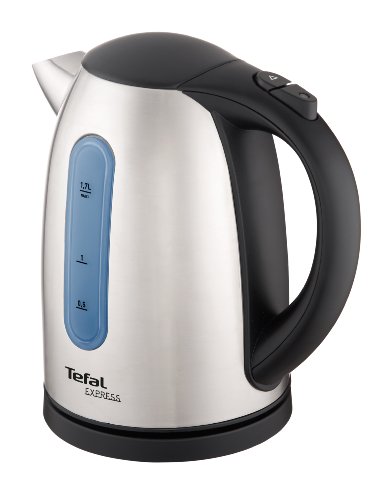 Tefal KI 170D Wasserkocher Edelstahl, 2400 Watt, 1.7 L, Anti-Kalkfilter, kabellos, edelstahl / schwarz - 2