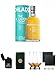 Produktbild Bruichladdich 8 Jahre Laddie EIGHT Islay Single Malt Whisky 0,7 Liter + Beast Feuerzeug Laser Jet + Craftsman's Bench Zigarrencutter + The Glencairn Glass Whisky Glas Stölzle 2 Stück + Schiefer Glasuntersetzer eckig ca. 9,5 cm Ø 2 Stück