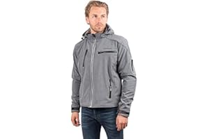 Rider-Tec Blouson Moto Softshell avec Protectwearions CE