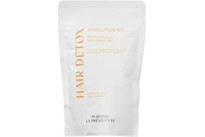 Madame La Présidente – Résolution N°2 - Thé Détox Cheveux – Assainit & purifie le cuir chevelu, aide à réduire pellicules & inconforts – À boire ou en eau de rinçage/DIY – Thé vert & plantes – 100 g