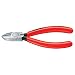 Produktbild Knipex Elektronik- u. Feinmechanik Seitenschneider mit Facette 125mm 76 01 125