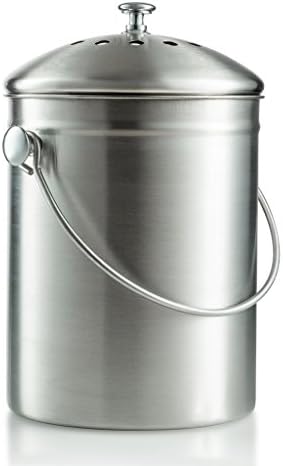 compost bin, kitchen compost bin compost pail 1 Gallon