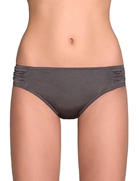 Vivisence 3206 Slip Del Bikini Liscio Monocolorato Uniforme A Vita Media - Fabbricato In UE