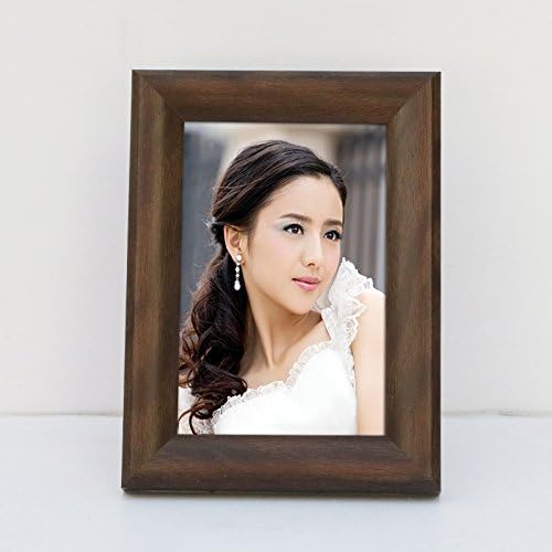 MiniWall 56781012 inch a4A3 simple photo frame size customization of creative frame size 6 inch inner frame 10.2*15.2 pendulum hanging Coffee