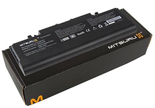 Mitsuru® 7800mAh Notebook Laptop Ersatz Akku Batterie für Dell Inspiron 1520 1521 1720 1721 Vostro 1500 1521 1700 ersetzt 312-0518 312-0520 312-0576 312-0577 312-0589 312-0590 312-0594 312-0595 451-10477 FP282 GK479 GR986 NR222 R239 UW280 FK890 K738H T112C T114C T116C 312-0518 312-0504 312-0513 312-0575
