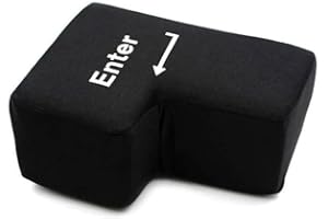 UKD Enter Key Pillow, Big USB Button - Strumenti di Ventilazione per Alleviare lo Stress, Infrangibile Relax Key