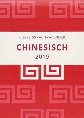 Sprachkalender Chinesisch 2019