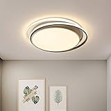 Dimmbar: Unter Ihrer Kontrolle können Sie Farbtemperatur und Helligkeit einstellen. Stufenloses Dimmen Sie können den Wandschalter auch verwenden, um die Farbtemperatur schnell einzustellen: 3000K warmes Licht, 6000K weißes Licht, 4000K natürliches Licht. Erfüllen Sie die Beleuchtungsbedürfnisse verschiedener Szenarien.