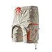Produktbild ODJOY-FAN Herren Shorts Cargo Pants Sweatshorts Kurze Hose Jogginghose Shorts Boxen Sport Trainingshose Sporthose mit Knopf-Tasche (Beige -3,L)