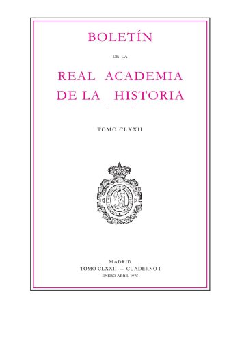 Boletin Rah Tomo 172 Cuaderno 1