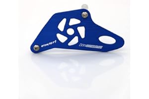 crazy sport Kettenschutz für Suzuki DRZ 400 SM/E/S DRZ400 DRZ400S DRZ400SM DRZ400E Kettenradführung Motorradabdeckung (blau)