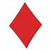 Produktbild Aufnäher / Iron on Patch"Spielkarten Faben Ass Herz Karo Pik Poker" (Karo)
