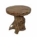 Produktbild Pharao24 Runder Esstisch aus Teak Wurzelholz 70 cm breit