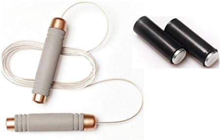 OOFWY Skipping Rope - Speed Rope for Women,Men&amp;Kids,Crossfit Jump Rope ,With Memory Foam Handles &amp; Weight block &amp; Fitness Workout, Jumping Exercise, Skipping, MMA and Boxing , B