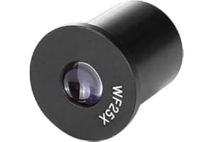 Jpdisdd Oculare per Microscopio Biologico WF25X Dimensioni Installazione 23,2 MM Campo Visivo Oculare 9 MM