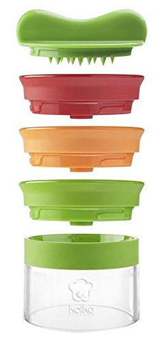 3 Klingen Spiralschneider von KoiKo Kitchen® | Neu | Handspiralschneider zum Spiralisieren & Schälen von Obst und Gemüse | Für Gemüsespaghetti, Zucchininudeln und gesunde Ernährung - 2