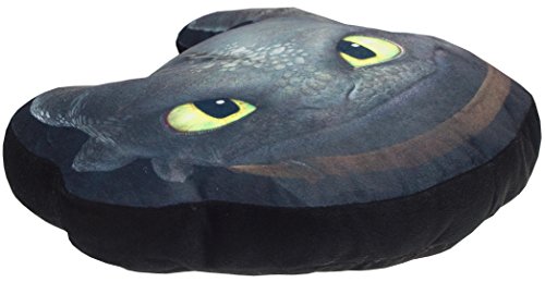 Dragons Kissen Ohnezahn Toothless Kopf 40cm - 4