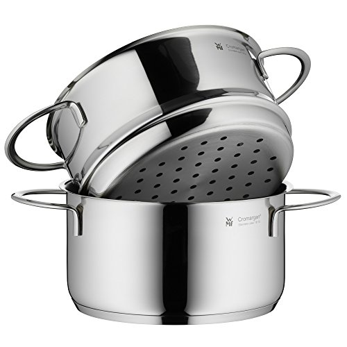 WMF 0716836040 Mini Gemüsedämpfer, Edelstahl Rostfrei, Ø 16 cm - 2