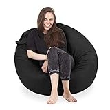 puff pera chile TRADICIÓN Y CALIDAD: Las fundas para pufs Panda Sleep están cosidas a doble costura con hilo resistente desarrollado para ropa militar, asegurando que puedas disfrutar de tu puf por muchos años. Nuestra tela Hypercomfy  de triple capa está diseñada para resistir el uso cotidiano de los niños, las mascotas y cualquier otra cosa a la que le resulte cómoda.