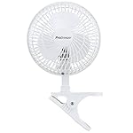 Pro Breeze™ Mini ventilateur à clipper pour la maison et le bureau 2 vitesses 15 cm