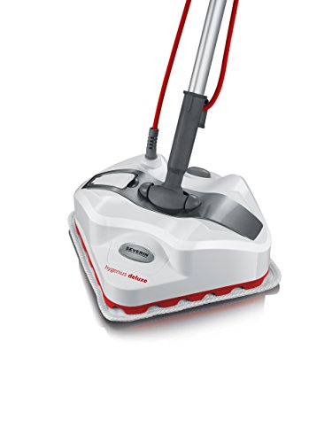 Severin ST 7182 Dampfreiniger Hygenius Deluxe, ca. 1550 W, Inhalt ca. 200 ml, schneeweiß / granatrot - 2