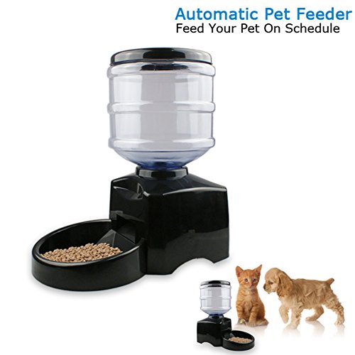Rechel-Automatic-Pet-FeederProgrammable-Timer-Station-Dispenser-Container-for-Dog-and-Cat-with-Electronic-Portion-Control-and-Voice-recording-55L-Capacity