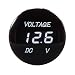 Produktbild XCSOURCE® Universal Digital Anzeige Voltmeter wasserdichte Spannungs Messinstrument weiße LED für DC-12V-24V Auto Motorrad Selbst LKW MA1059
