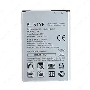 World Shopper World Shopper Mobile Battery Compatible with LG G4 BL-51YF-3000 mAh Capacity Rechargeable Battery