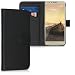 Produktbild kwmobile Motorola Moto E5 Hülle - Kunstleder Wallet Case für Motorola Moto E5 mit Kartenfächern und Stand