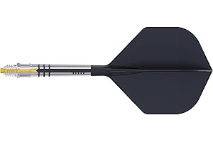 CUESOUL Rost T19 Eje de dardo Integrado de Carbono y Forma estándar de Vuelo, Juego de 3