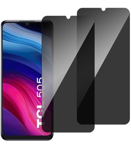 Pellicola In Vetro Temperato Per TCL 408 (3 Pezzi) – Durezza 9H, Anti Graffio, HD Senza Bolle - 2