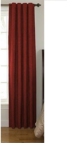 Sound Asleep Room-Darkening Noise-Reducing Backtab Window Panel, Sangria, 84-Inch by Sound Asleep