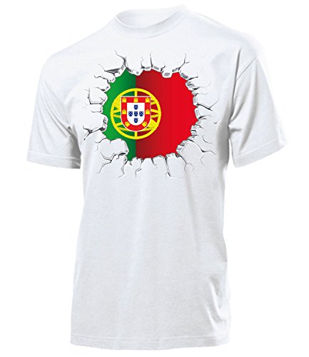 love-all-my-shirts Fussball – Fanartikel – Portugal 5775 Herren T-Shirt (H) Gr. M