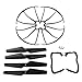 Produktbild Drohne Zubehör Set,Jaminy SYMA X5 X5C X5C-1 Lande Skid + Blade Propeller + Propeller Protektoren Spare Set BK