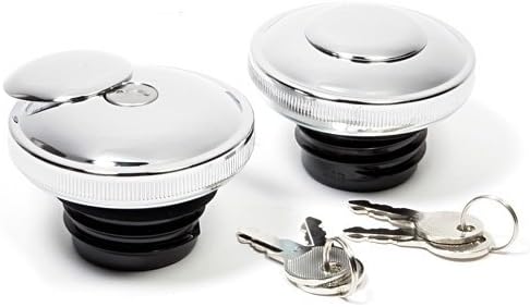 Tank Locking Cap from 82-95 Set Chrome Covered