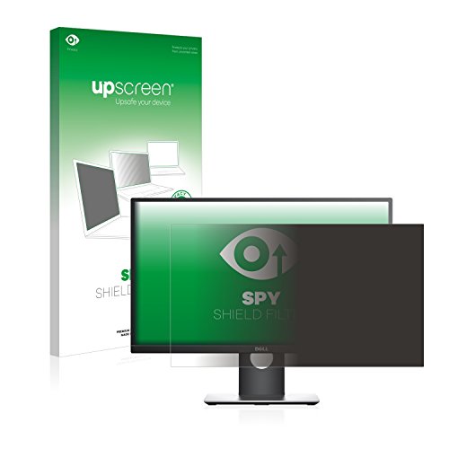 upscreen Spy Shield Filter Blickschutzfilter Dell P2417H - Blickschutz, Sichtschutz, Kratzfest, Blendschutz, Made in Germany