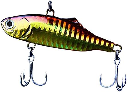 MK 7cm 22g Hard Bait VIB Sinking Fishing Lures Set Fishing Tackle Japan Sharp Treble Hook Sea Fishing Freshwater Fishing(D)