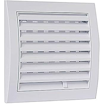 GRIGLIA ARIA AREATORE AREAZIONE AEREAZIONE UNIVERSALE BIANCA ABS - Foto 12