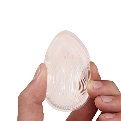 Ularma Transparente Herzform Silikon Make-up Puderquaste Gesicht Wasch Schwamm