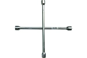 SW-Stahl 02200L Clé en Croix Selon DIN Têtes chromées polies 16-17 - 19-22 mm