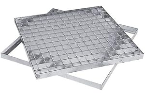 PEBSHOP GRIGLIA QUADRA Pedonabile Con telaio (CM 20 X 20)