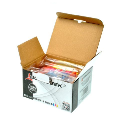 5 Logic-Seek® LS-PGI550XL LS-CLI551XL Druckerpatronen MIT CHIP und Füllstandanzeige für Canon Pixma iP7250, MG5450, MG6350, MX725, MX925, kompatibel zu PGI550BK , CLI551C , CLI551M, CLI551Y und CLI551BK - 8
