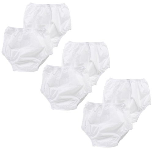 Gerber Waterproof Training Pants in White, 6 Pack, 18 Months