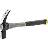 STANLEY Hammer Puller Graphite Formwork, Hammer Weight Distribution, Weight 750 g, Bi-material Handle, Fiberglass Handle, Dur