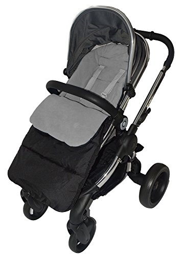 Footmuff / Cosy Toes Compatible With iCandy Cherry Pushchair Dolphin Grey