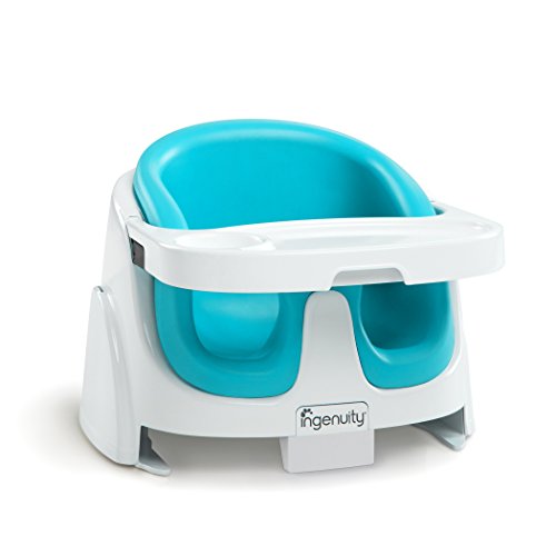 Ingenuity 2-in-1 Baby Base Booster Seat (Aqua Blue)