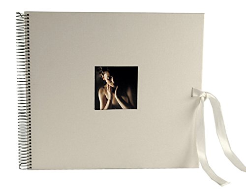 Preisvergleich Produktbild Goldbuch 25701 Spiralalbum Avorio, 40 schwarze Seiten 34x30