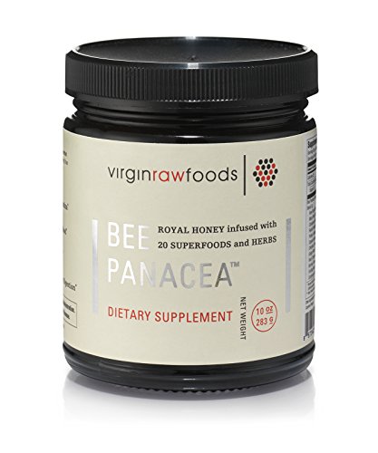 Bee Panacea with Ormus - Nourishing, Detoxifying, Anti Aging Mixture of Raw Bee Products, Botanical Herbs, and Super-foods (10oz)